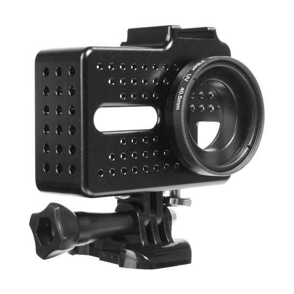 CNC-Aluminum-Frame-Case--UV-Protector-Lens-Cap-Cover-for-Yi-2-4k-Camera-1100393