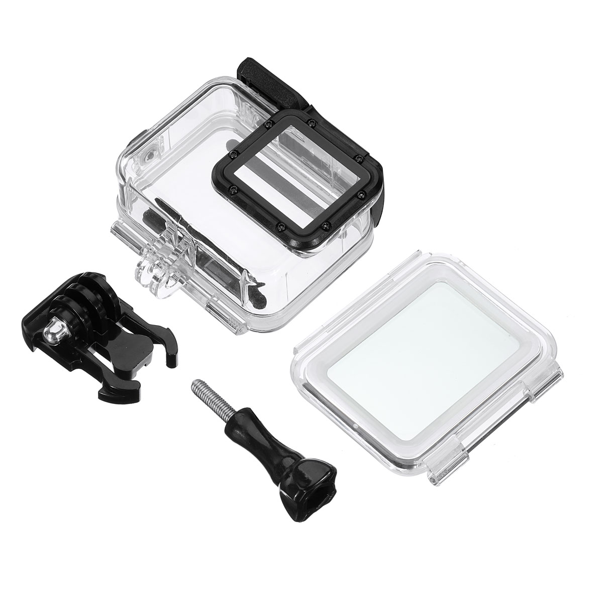 Camera-Waterproof-Housing-Case-Diving-Touch-Screen-Cover-For-Gopro-Hero-7-Silver-White-1638814