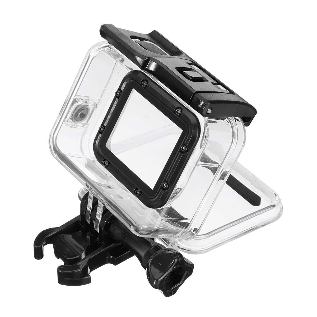 Camera-Waterproof-Housing-Case-Diving-Touch-Screen-Cover-For-Gopro-Hero-7-Silver-White-1638814