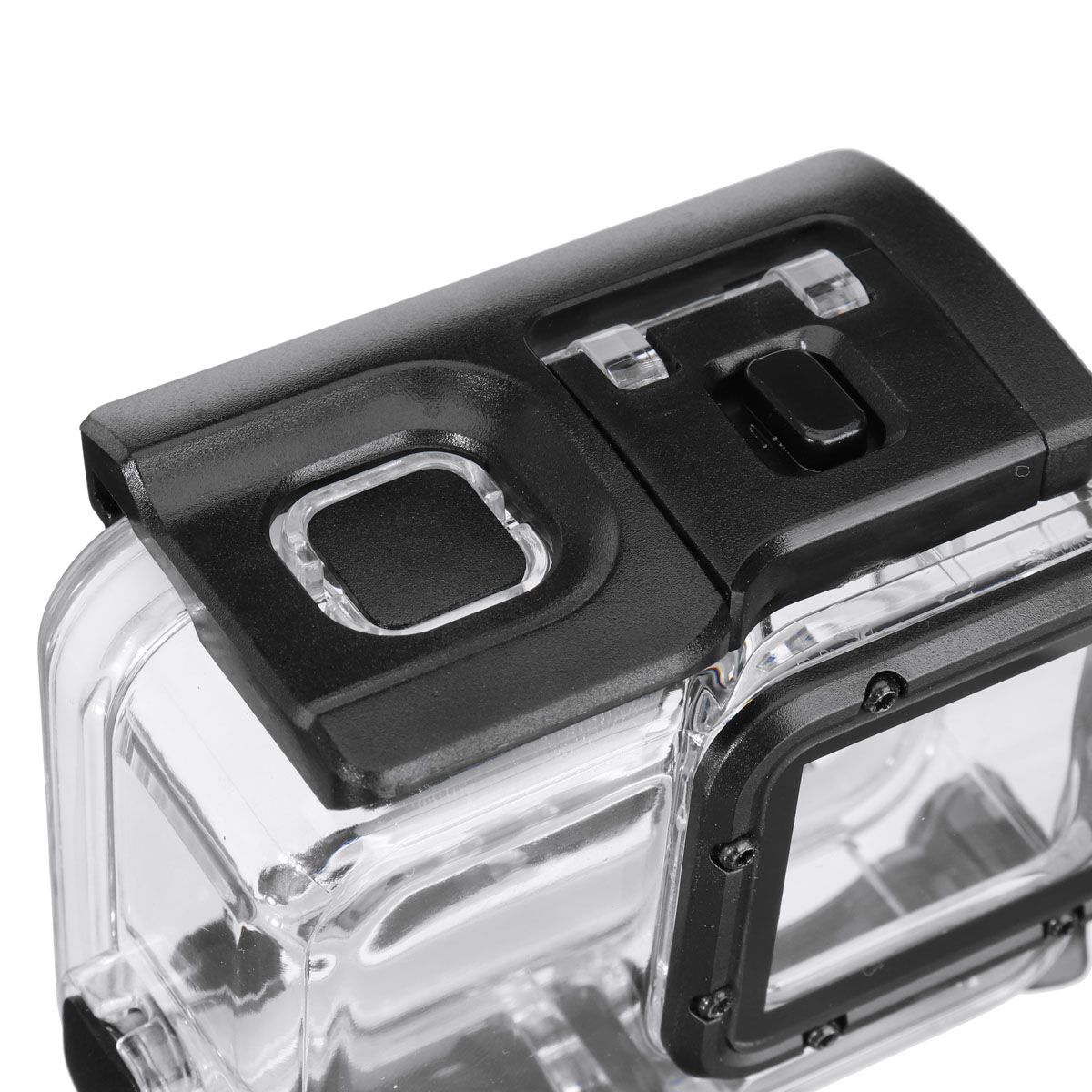 Camera-Waterproof-Housing-Case-Diving-Touch-Screen-Cover-For-Gopro-Hero-7-Silver-White-1638814