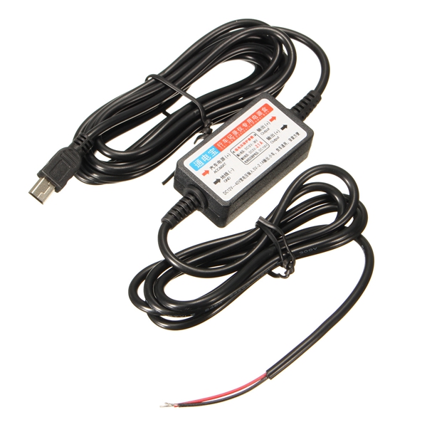 Car-DVR-Exclusive-Power-Box-Adapter-DC-Power-Cable-3m-12V-to-5V-Universal-1026055