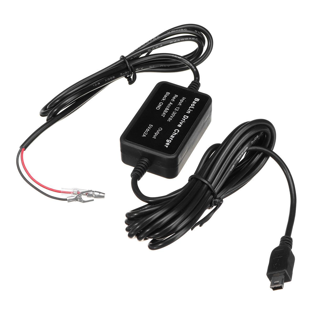 Car-Hard-Wire-Dash-Car-Cam-Electric-Appliance--Recorder-Buck-Line-12V-to-30V-1414260