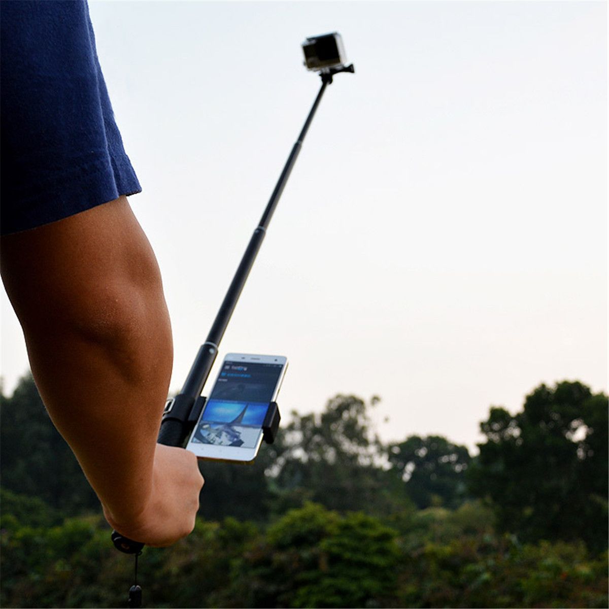 MAX-Selfie-Stick-Monopod-Phone-Catch-Sports-Camera-Accessory-Aluminum-for-Xiaomi-Yi-Gopr-Hero-3-4-1038263