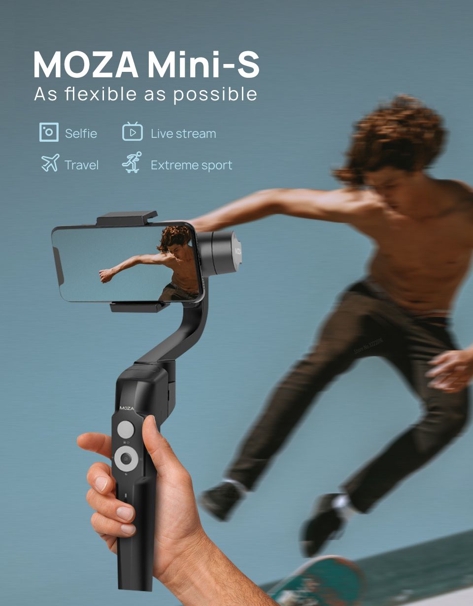 MOZA-MINI-S-3-Axis-Foldable-Pocket-Sized-Handheld-Gimbal-Stabilizer-for-iPhone-X-Smartphone-GoPro-1449964