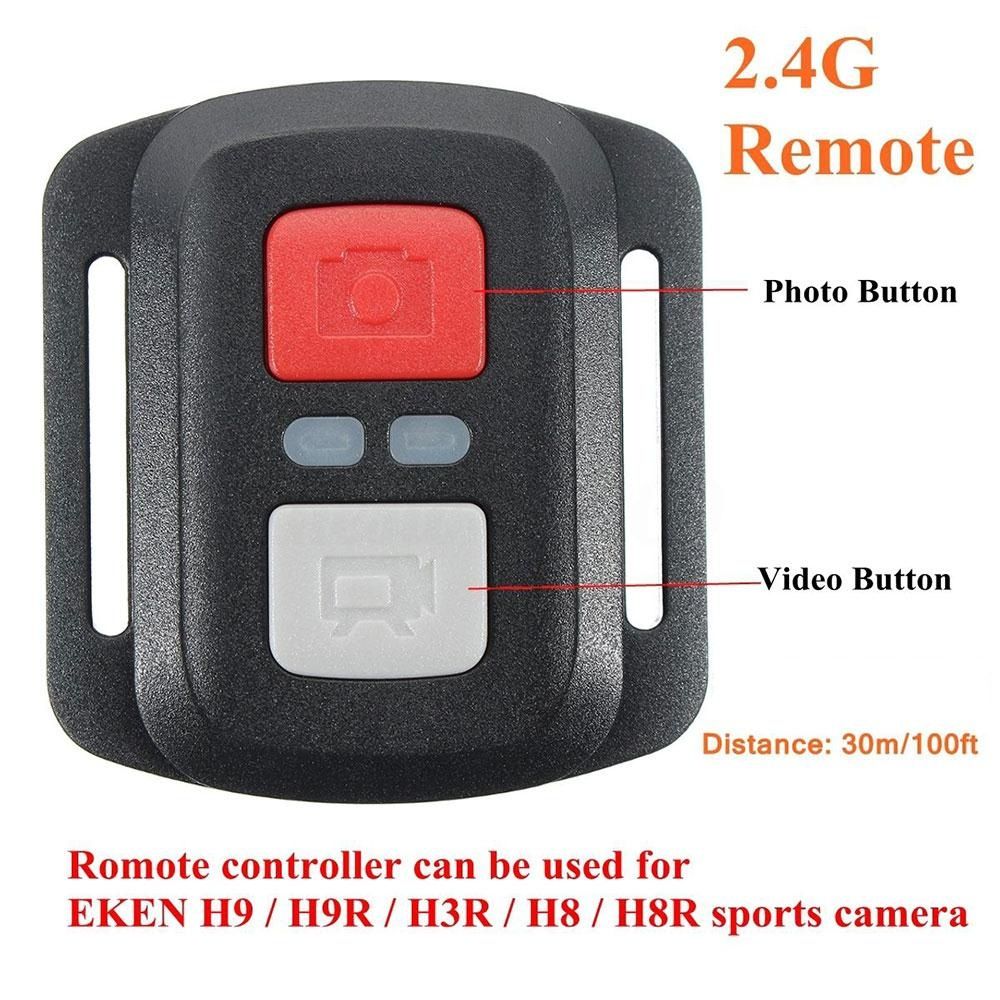 Sport-Action-Camera-24G-Remote-Control-DV-Intelligence-Selfie-Shutter-For-EKEN-H9-H9R-H3R-H8-H8R-1396657