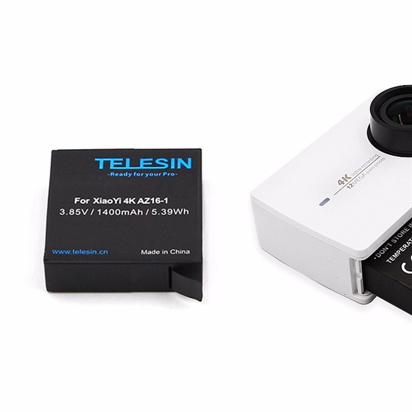 TELESIN-385V-1400mAh-Sportscamera-Battery-for-Yi-II-4K-1095544