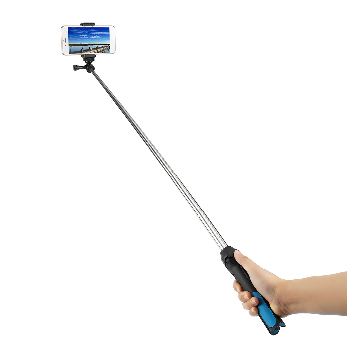 With-Gopro-Waterproof-Case-Adapter-Sports-Camera-Selfie-Stick-1364797