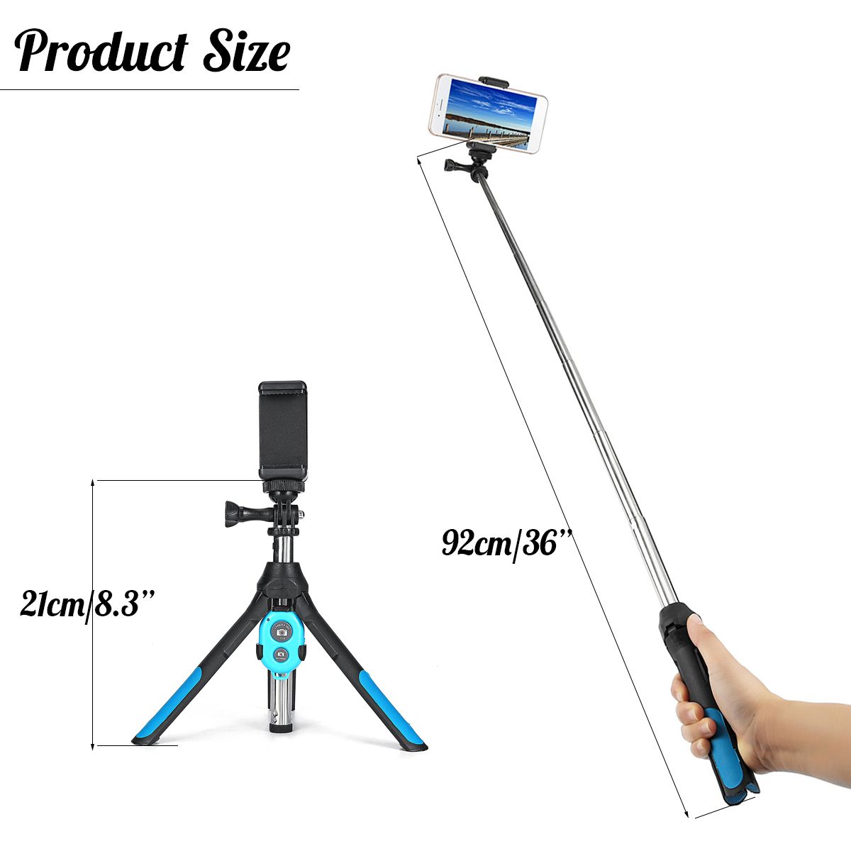 With-Gopro-Waterproof-Case-Adapter-Sports-Camera-Selfie-Stick-1364797