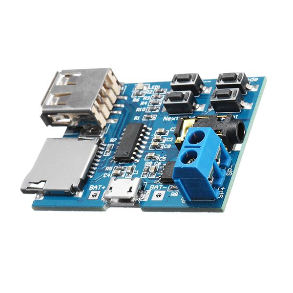 10Pcs-MP3-Lossless-Decoder-Board-With-Power-Amplifier-Module-TF-Card-Decoding-Player-1216611