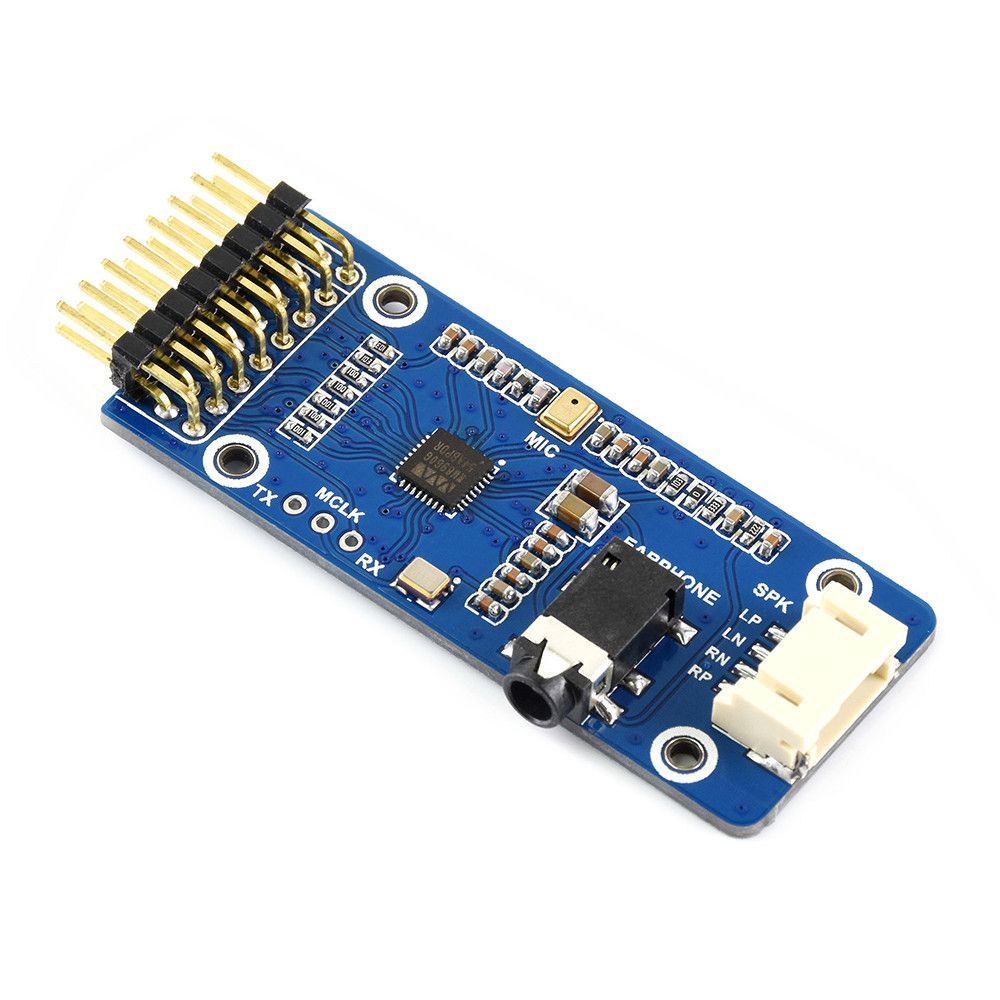 Wavesharereg-WM8960-Audio-Codec-Module-Stereo-Playback-Recording-I2C-Interface-Support-STM32-Decoder-1702113