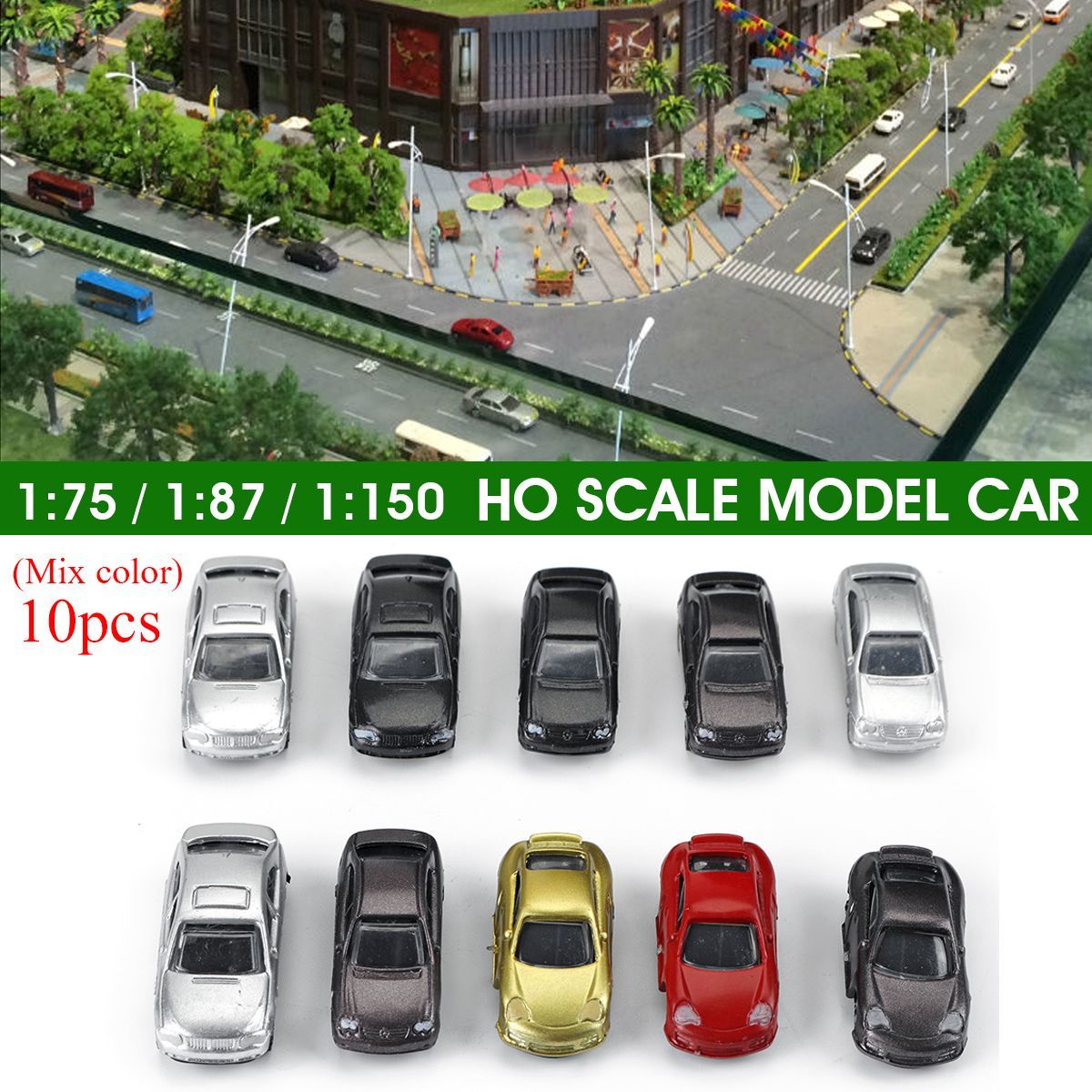 1-751-871-150-10Pcs-Mixed-Color-HO-Scale-Car-Model-Building-Train-Scenery-Decor-1676036