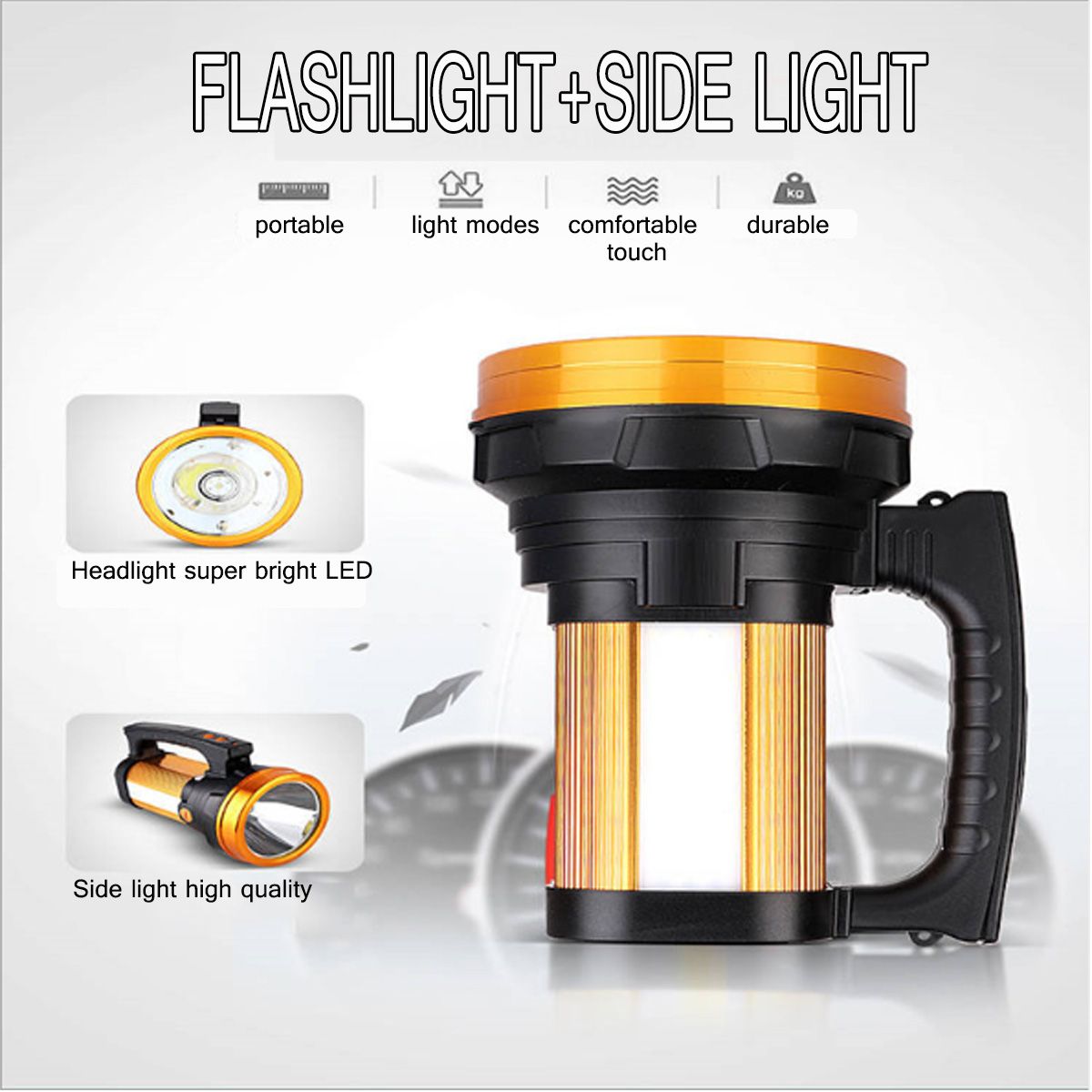 10000MAh-Camping-LED-Searchlight-Rechargeable-Flashlight-Spotlight-1633481