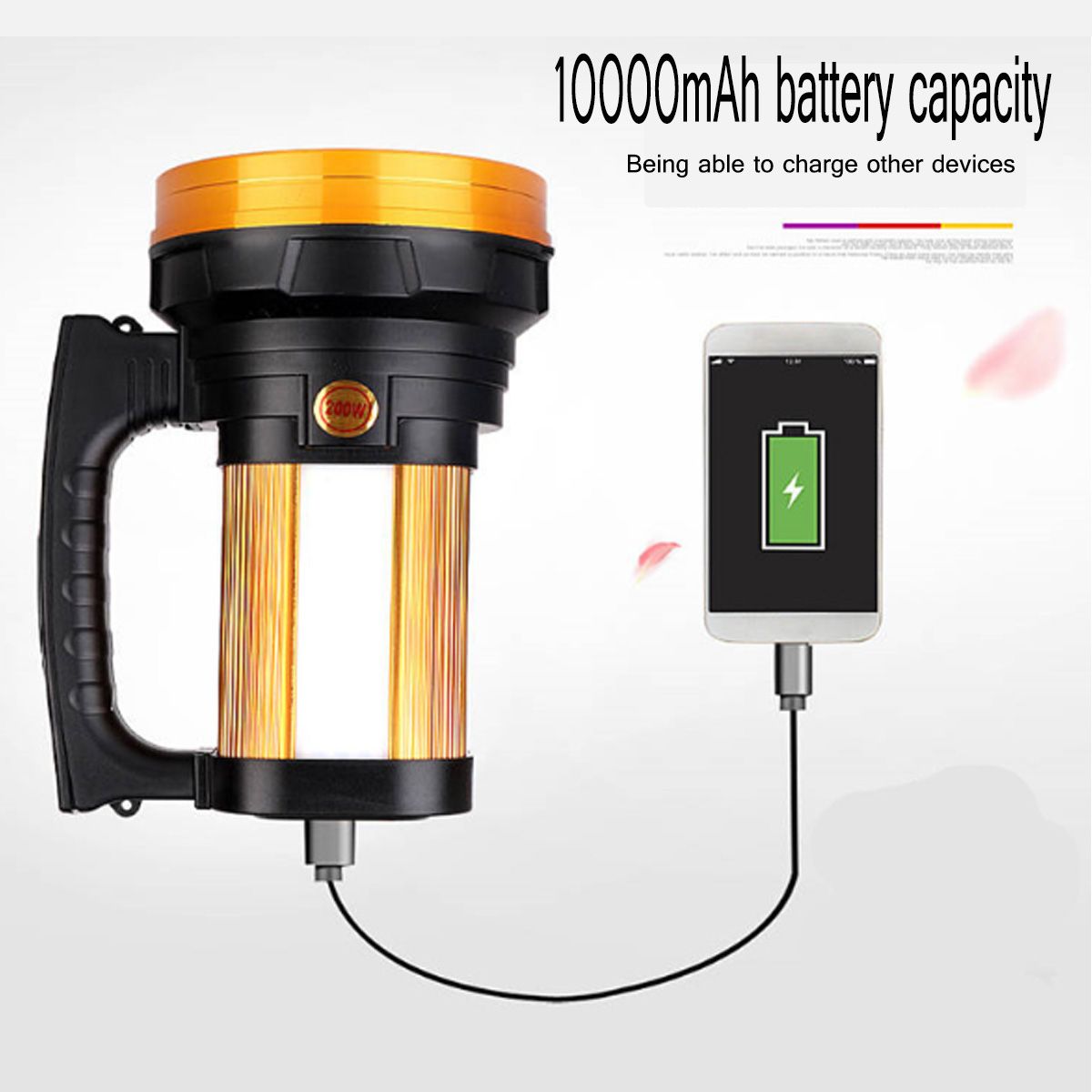 10000MAh-Camping-LED-Searchlight-Rechargeable-Flashlight-Spotlight-1633481