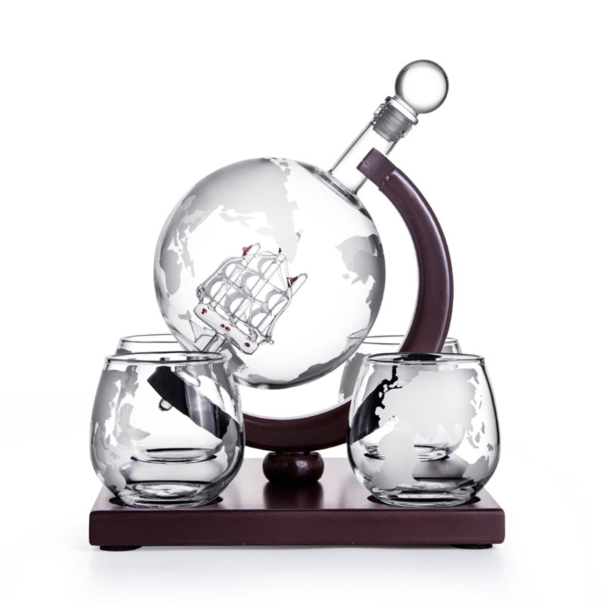 1000ML-World-Globe-Decanter-Glass-Crystal-Spirits-Bottle-1702728