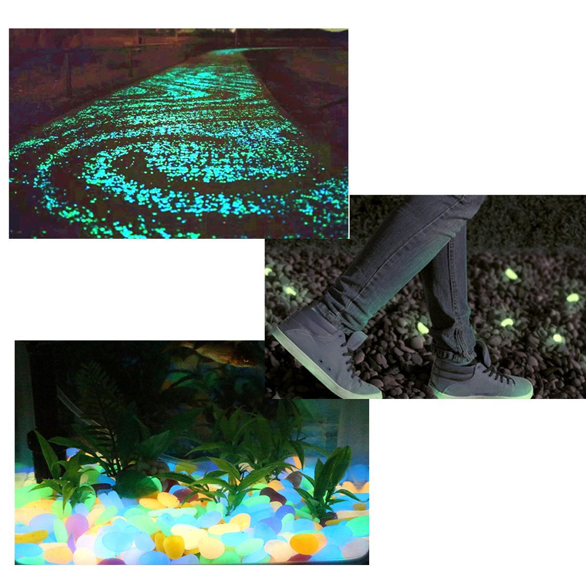 100PcsSet-Luminous-Glow-Pebble-Stones-Aquarium-Garden-Walkway-Rock-Home-Decorations-1475669