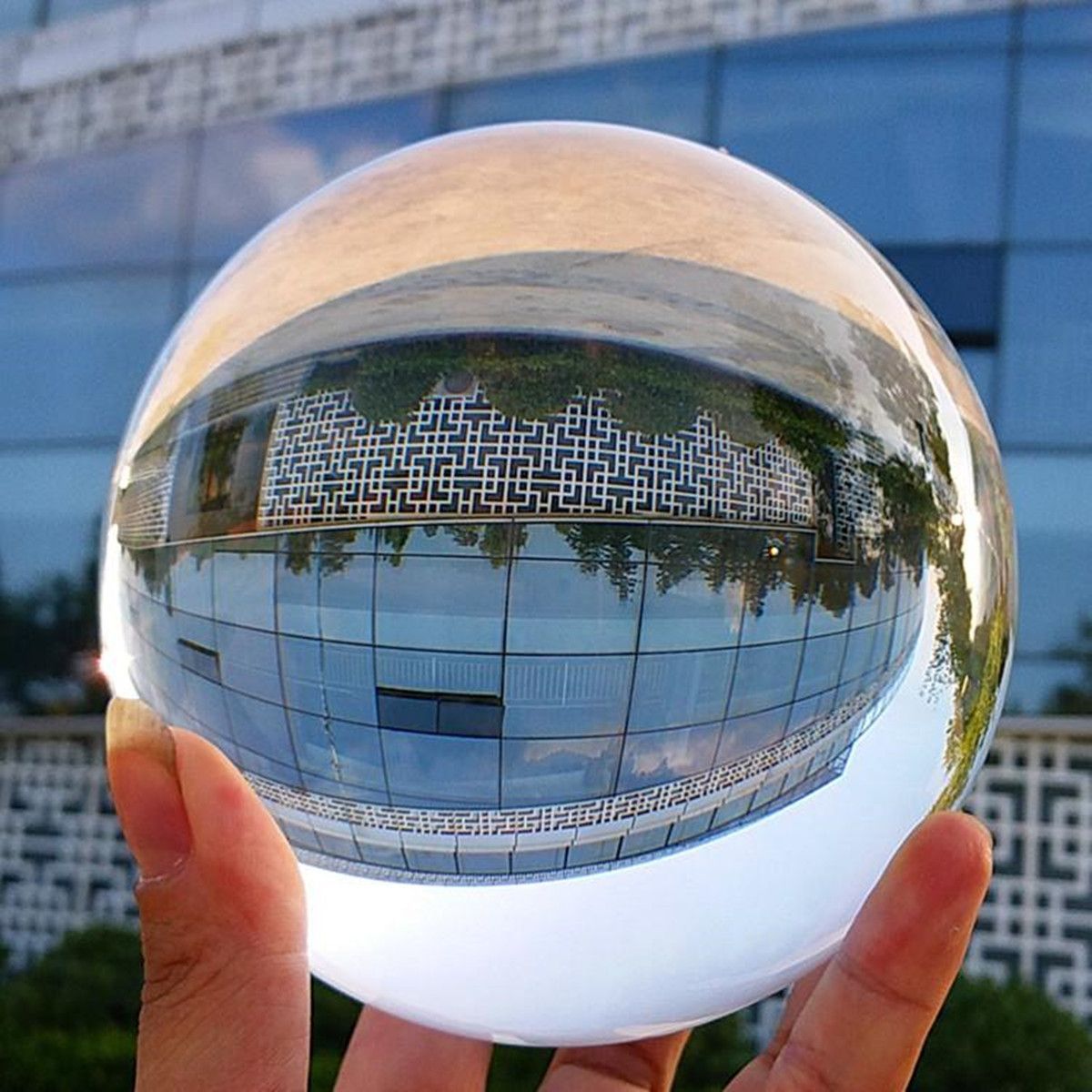 100mm-Clear-Round-Glass-Artificial-Natural-Quartz-Magic-Healing-Crystal-Ball-Decorations-1236139