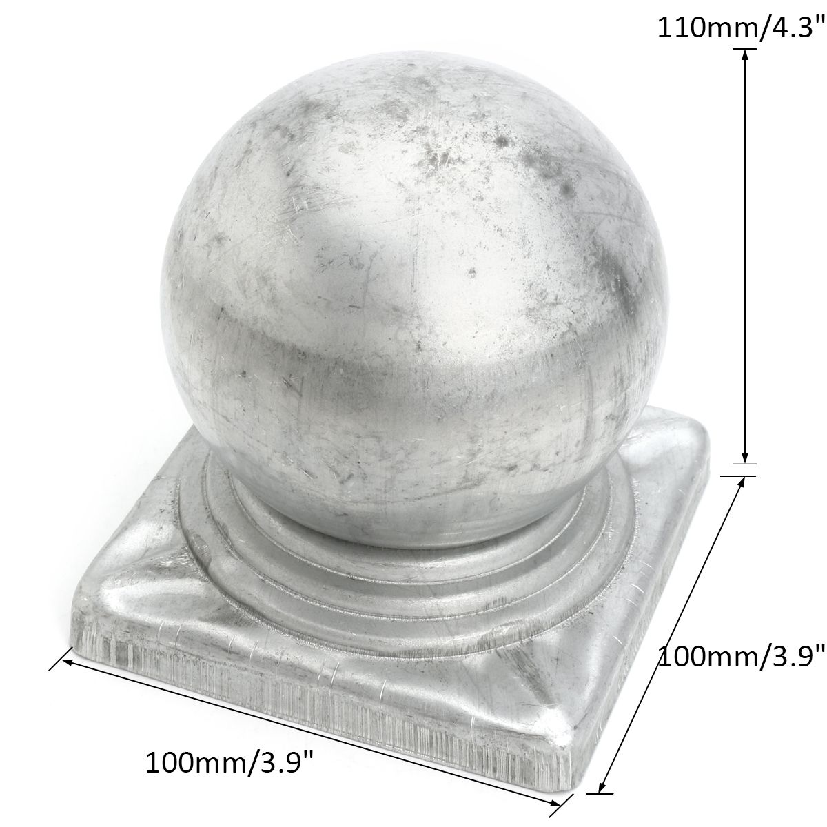 100mm-Iron-Ball-Top-Fence-Finial-Post-Cap-with-Flat-Square-Base-Decor-Protection-1209791
