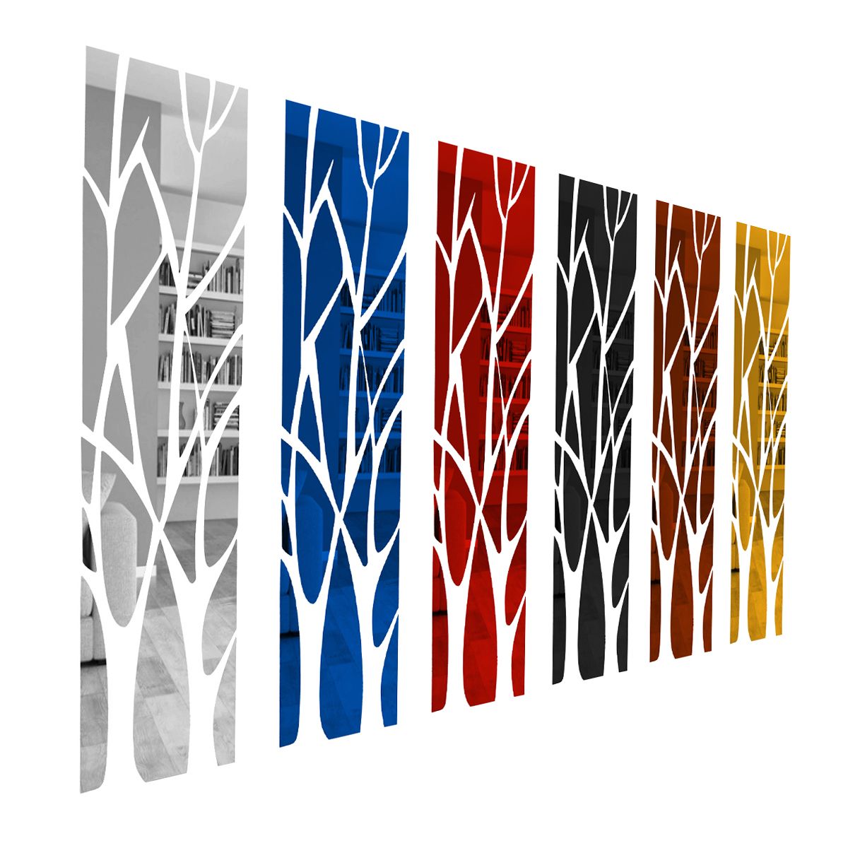 100x28cm-Wandspiegel-Spiegelfolie-Selbstklebend-Wand-Aufkleber-Spiegel-Decoration-1717157