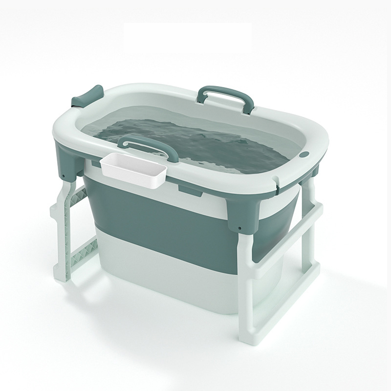 103x65x255cm-Heighten-Folding-Bathtub-Bath-Barrel-Adult-Basin-Kid-Swim-Tub-Spa-Sauna-Bathtub-1749624