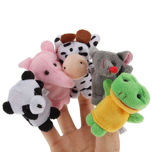 10PCS-Cute-Cartoon-Biological-Animal-Finger-Puppet-Plush-Toys-Child-Baby-Favor-Dolls-Finger-Puppets-1573665