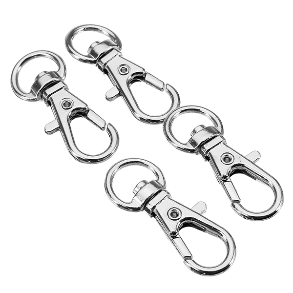 10Pcs-32mm-Silver-Zinc-Alloy-Swivel-Lobster-Claw-Clasp-with-85mm-Round-Ring-1152639
