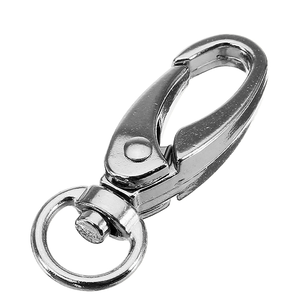 10Pcs-375mm-Silver-Zinc-Alloy-Oval-Swivel-Spring-Snap-Hook-Trigger-Clip-with-85mm-Round-Ring-1152651