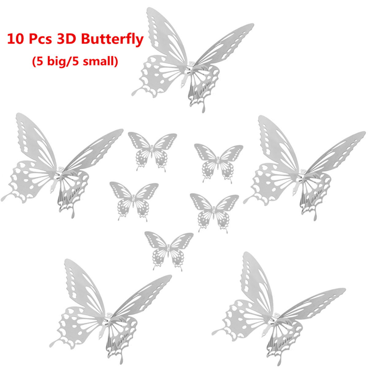 10Pcs-3D-Stainless-Butterfly-Wall-Stickers-Silver-Mirror-Decals-Mural-Home-Decorations-1153831