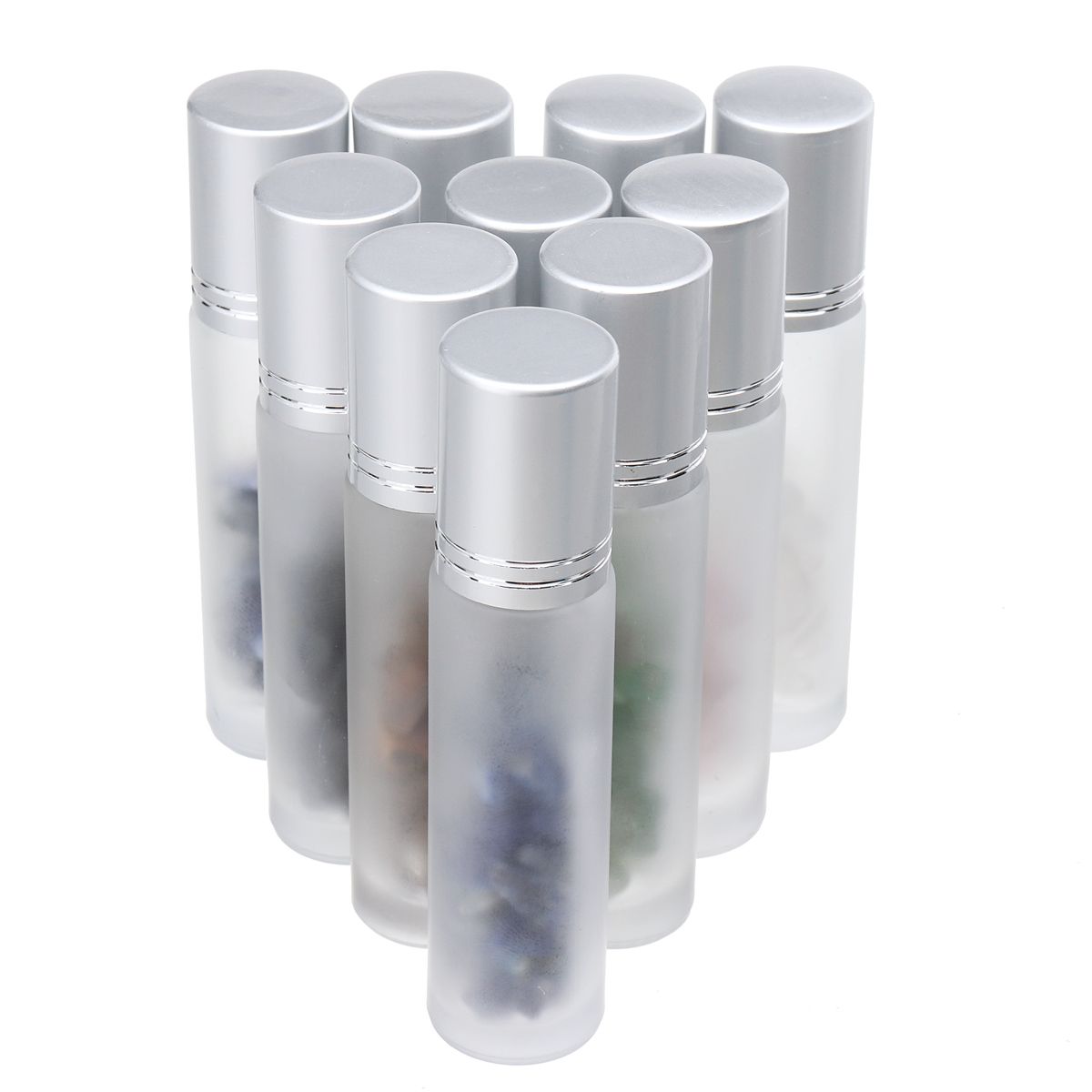 10Pcs-Frosted-Glass-Crystals-Essential-Oil-Gemstone-Roller-Ball-Chip-Inside-Bottle-10ml-1380145