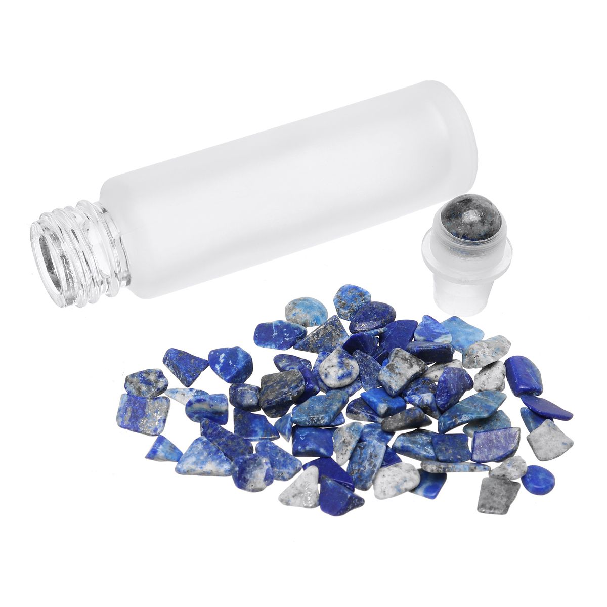 10Pcs-Frosted-Glass-Crystals-Essential-Oil-Gemstone-Roller-Ball-Chip-Inside-Bottle-10ml-1380145