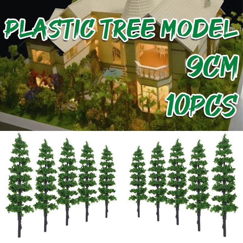 10Pcs-Miniature-Pine-Trees-Model-Train-Garden-Park-Wargame-Scenery-Layout-Diorama-Decorations-1647479