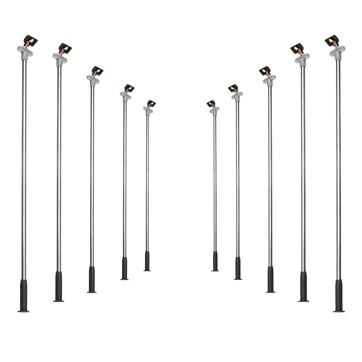10Pcs-Model-Elevated-Stadium-Street-Light-Lamppost-Lamp-w-1-Head-Bulb-1100-Scale-1648089