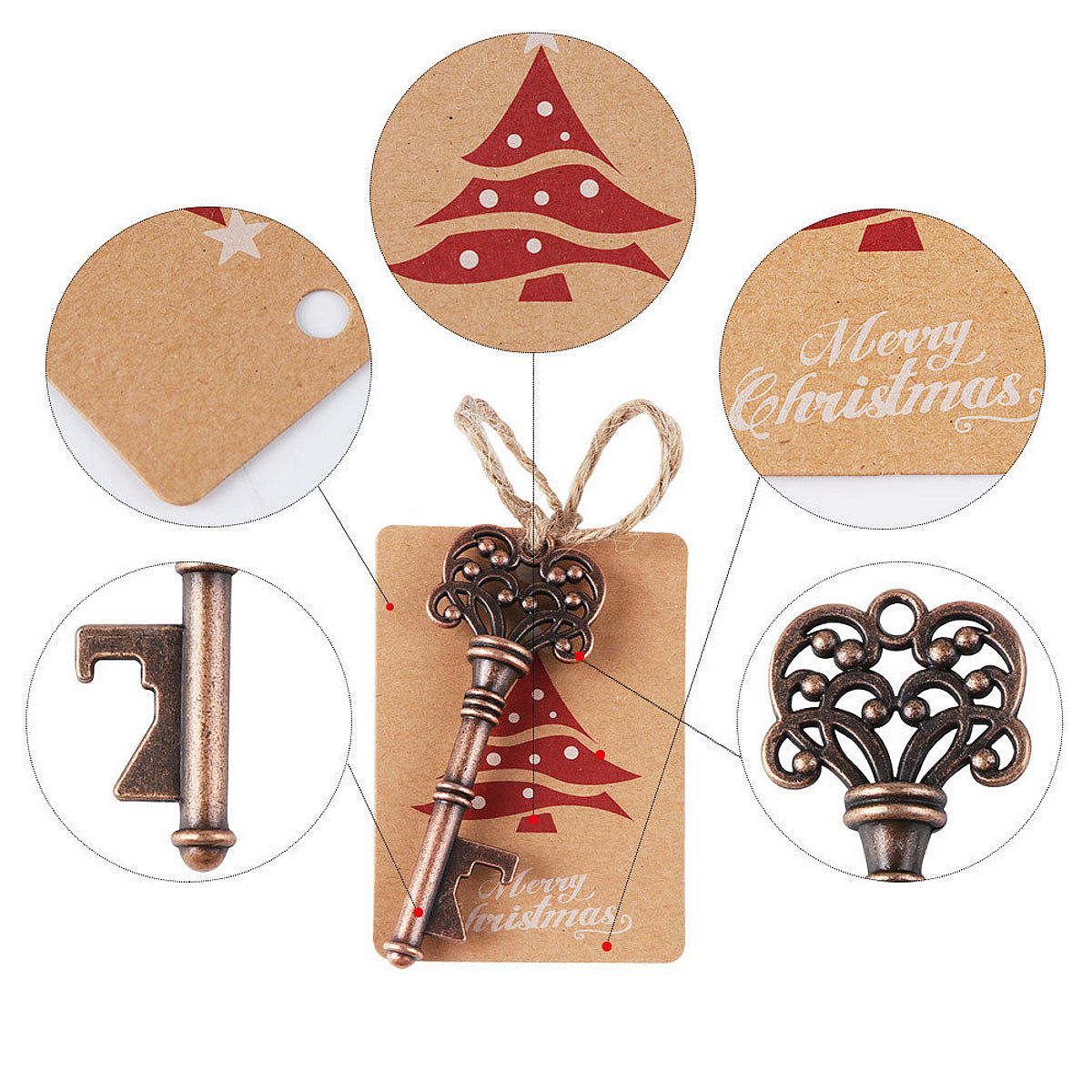 10Pcs-Xmas-Tree-Ornaments-Santa-Magic-Key-Blank-Tag-Christmas-Party-Hanging-Decorations-1397589