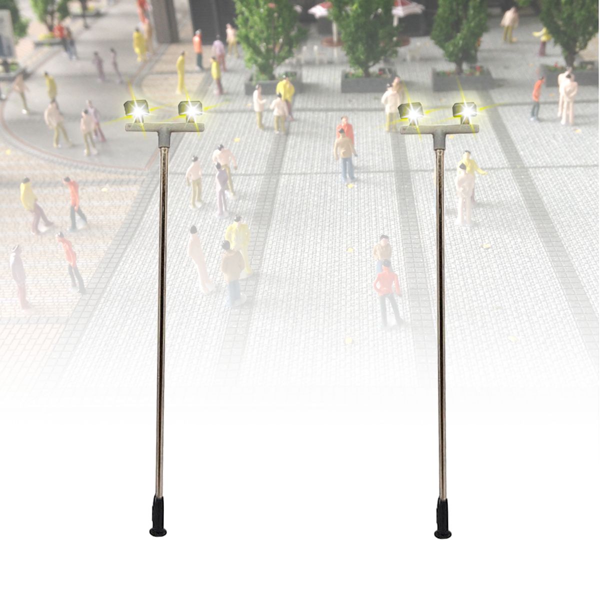 10PcsSet-3V-Model-Railway-Train-HO-Scale-Lamps-Post-1100-Street-Light-Dual-Heads-1642750