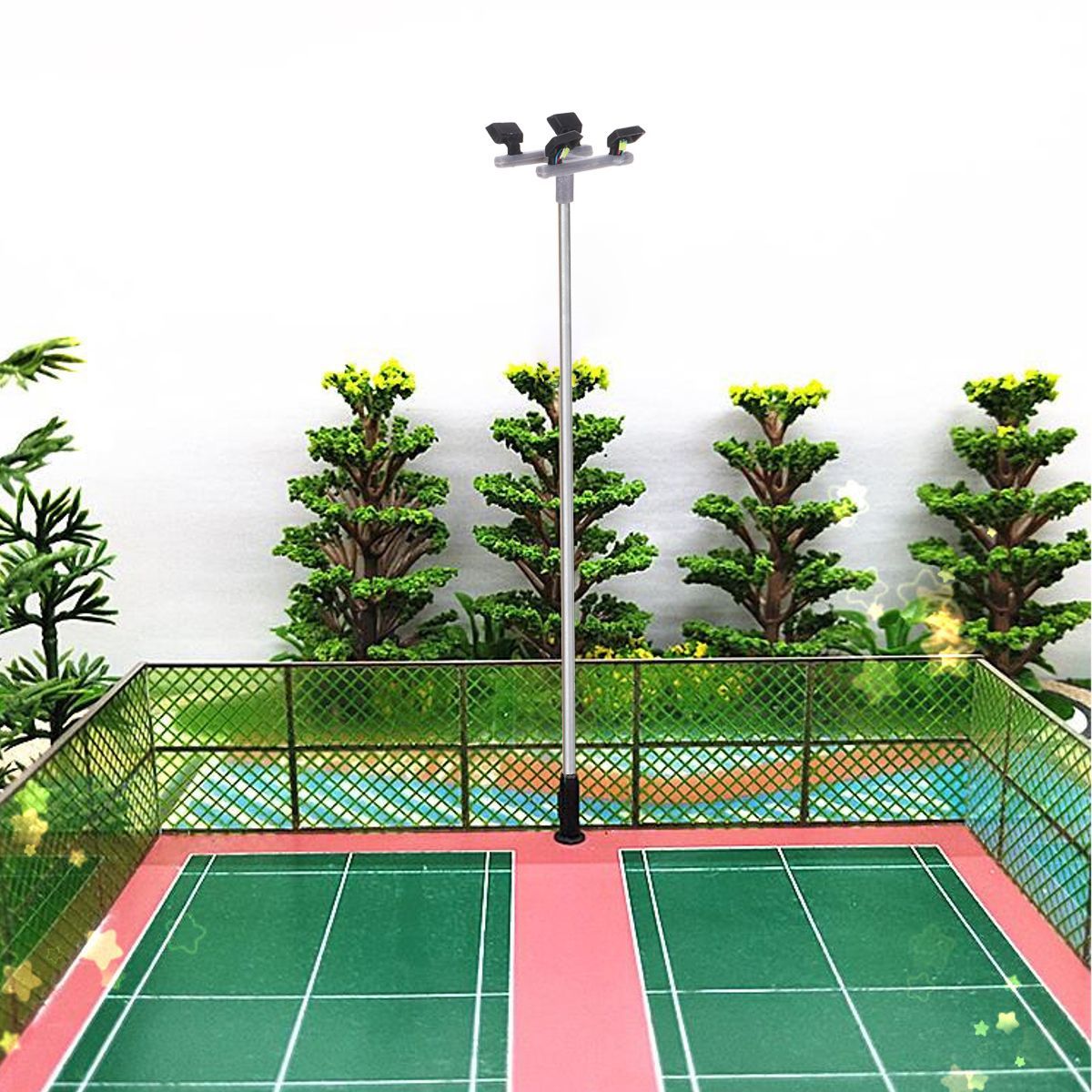 10PcsSet-HO-Scale-1100-Model-Railroad-Train-LED-Street-Light-Lamps-Post-4-Heads-Street-Light-1572643