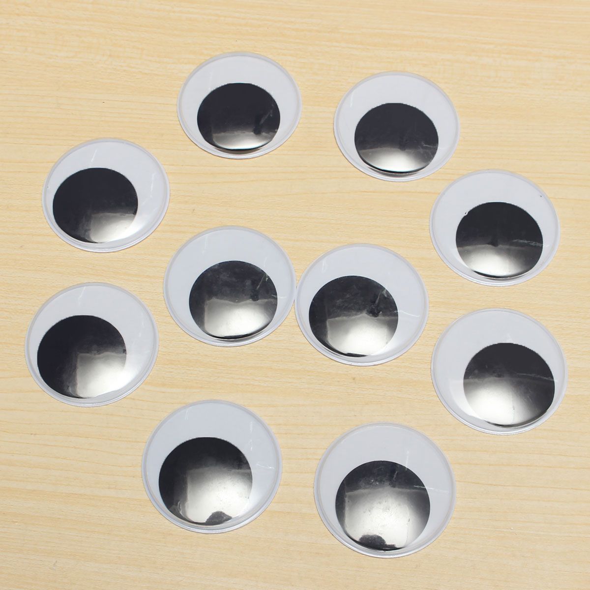 10pcs-50mm-DIY-Scrapbooking-Crafts-Toys-Big-Black-Wiggly-Wobbly-Giant-Googly-Eyes-1581115