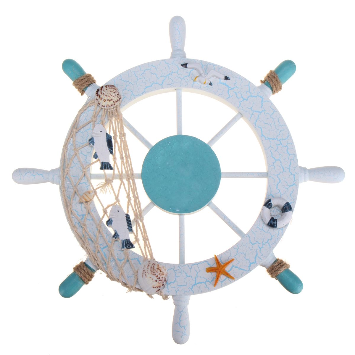 11-Beach-Wooden-Boat-Ship-Steering-Wheel-Nautical-Beach-Fish-Net-Shell-Decorations-1574547
