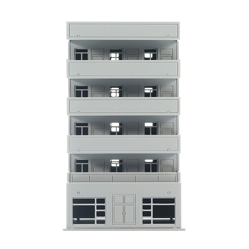 1150-1100-N-Scale-Residential-Public-Housing-Room-Building-Model-Assembled-1545455