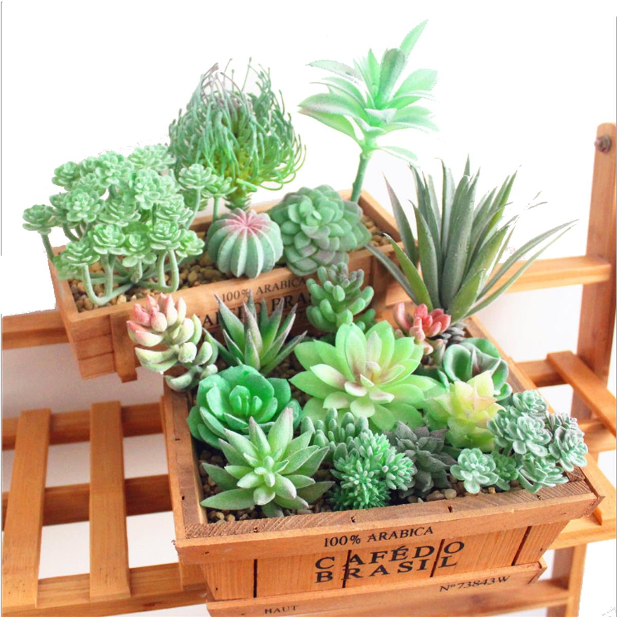 11PcsSet-Artificial-Succulent-Flower-Floral-Plants-Home-Garden-DIY-Landscape-Decorations-1469063