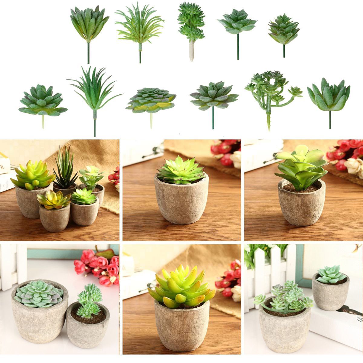 11PcsSet-Artificial-Succulent-Flower-Floral-Plants-Home-Garden-DIY-Landscape-Decorations-1469063