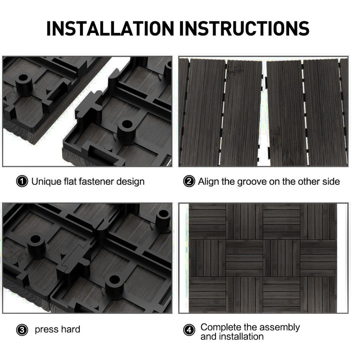 12-x-12-Inch-6-Pack-Outdoor-Four-Slat-Wood-Plastic-Composite-Interlocking-Decking-Tile-Anti-skid-Swi-1564826