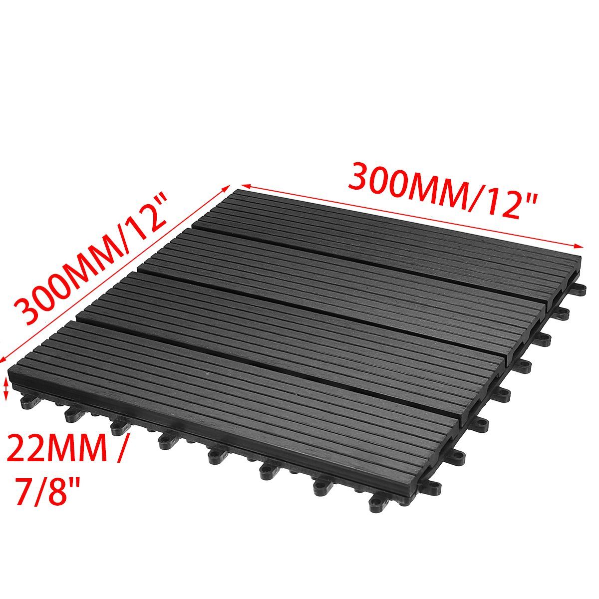 12-x-12-Inch-6-Pack-Outdoor-Four-Slat-Wood-Plastic-Composite-Interlocking-Decking-Tile-Anti-skid-Swi-1564826
