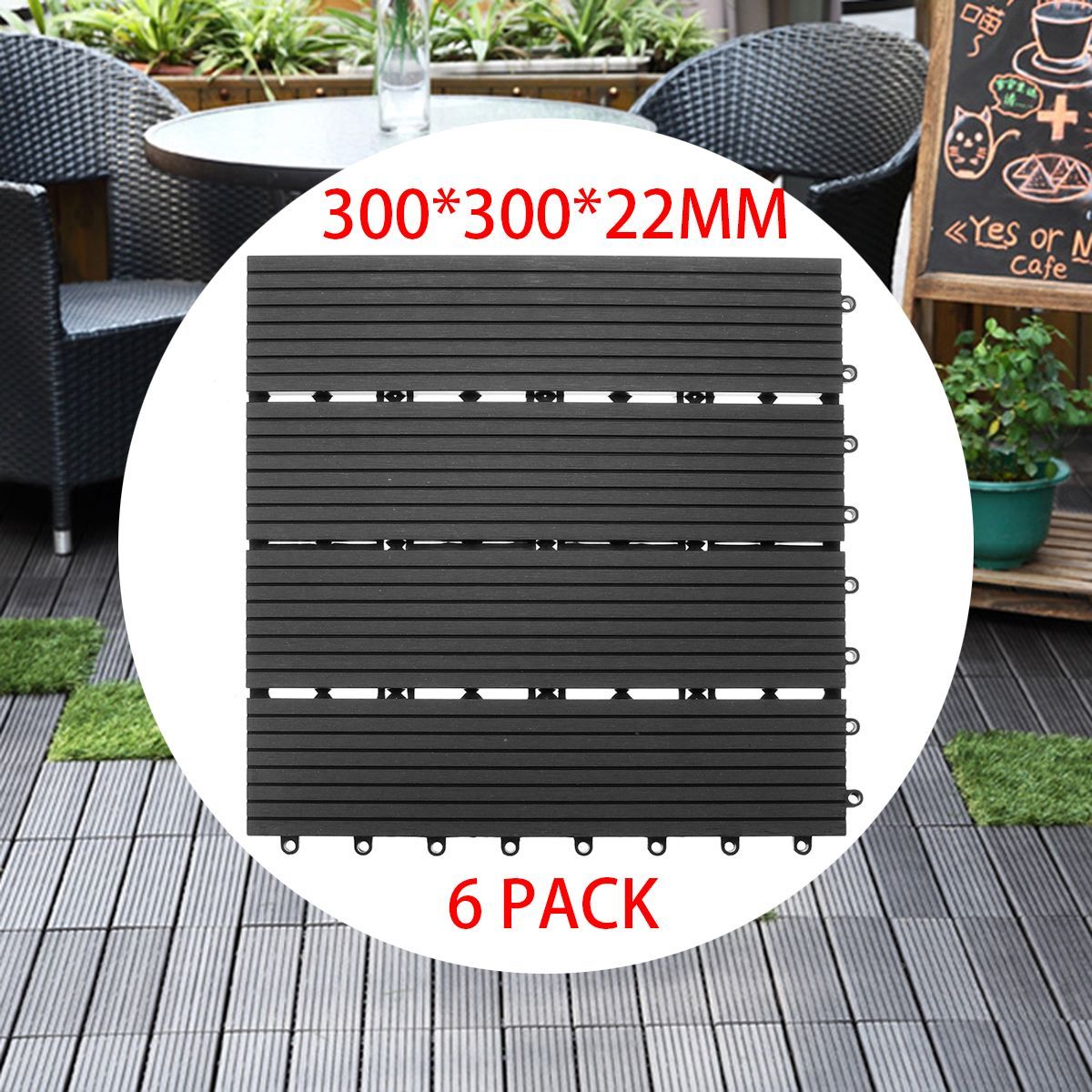 12-x-12-Inch-6-Pack-Outdoor-Four-Slat-Wood-Plastic-Composite-Interlocking-Decking-Tile-Anti-skid-Swi-1564826