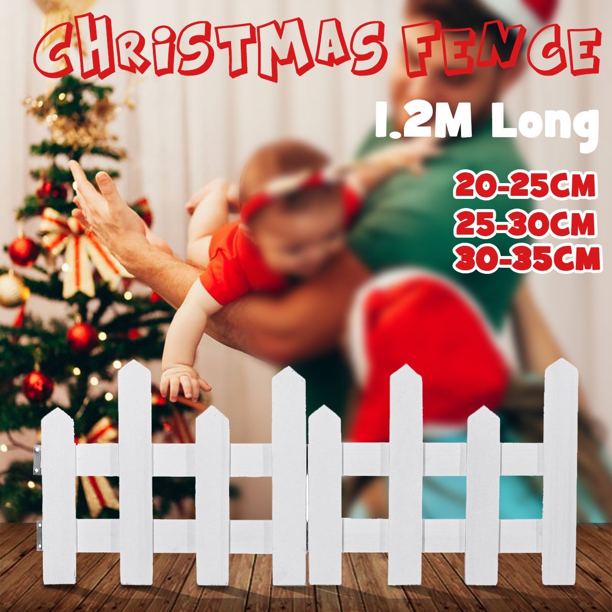 120cm-Christmas-Garden-Picket-Fence-Border-Edging-Gardening-Lawn-Fencing-Path-Decorations-1608352