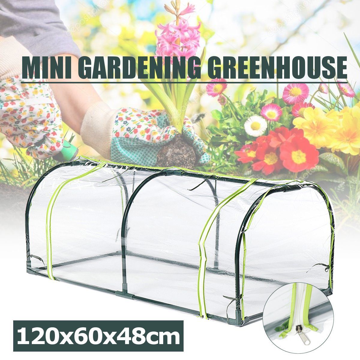 120x60x48cm-Mini-Greenhouse-Home-Outdoor-Flower-Plant-Gardening-Winter-Shelter-Cover-1717094