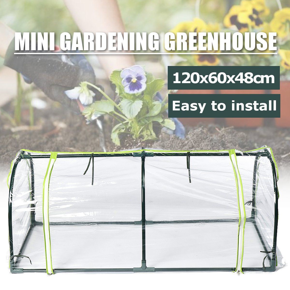 120x60x48cm-Mini-Greenhouse-Home-Outdoor-Flower-Plant-Gardening-Winter-Shelter-Cover-1717094