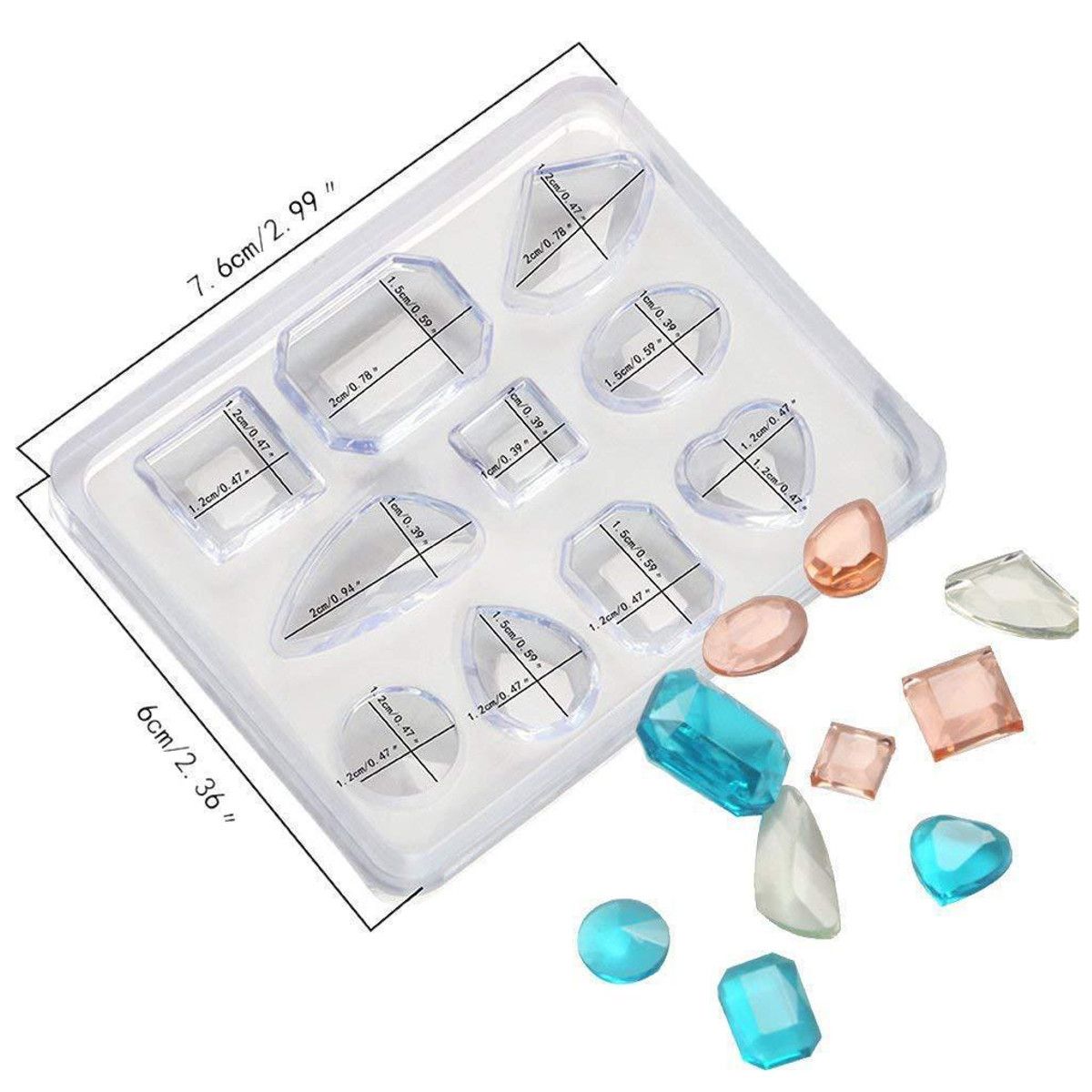 129Pcs-Resin-Casting-Molds-Kit-Silicone-Mold-Jewelry-Pendant-Mould-Set-1662278