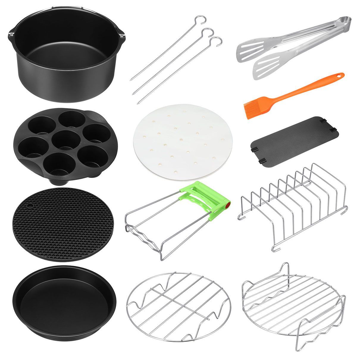 12PCS--8quot-Air-Fryer-Accessories-Set-for-Cook-Baking-1578930