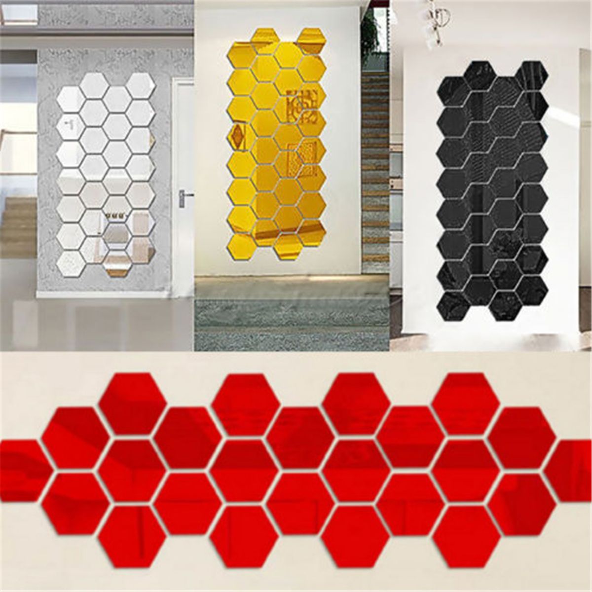 12Pcs-126cm-Mirror-Wall-Sticker-Vinyl-Hexagon-Removable-Acrylic-3D-Mirror-DIY-Home-Room-Decor-Art-1195500