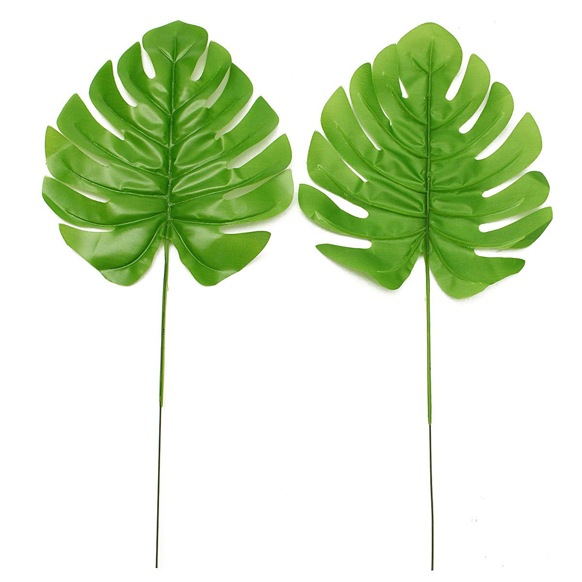 12Pcs-Artificial-Branch-Palm-Fern-Turtle-Leaf-Plant-Tree-Foliage-Green-Plant-Decor-1282820