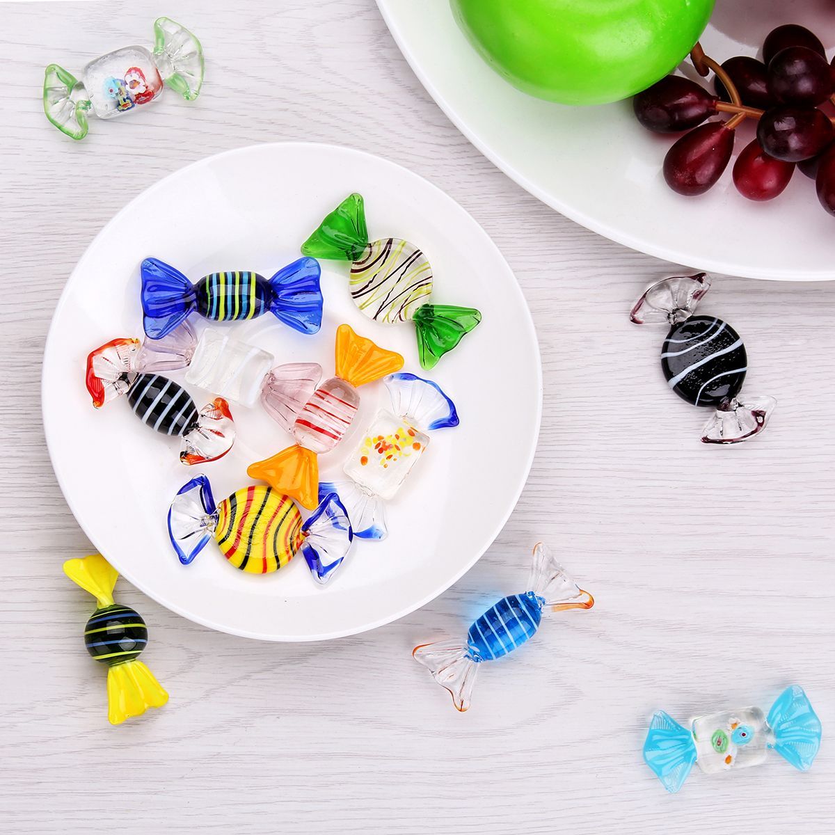 12Pcs-Vintage-Murano-Glass-Sweets-Candy-Christmas-Decorations-Kids-Ornament-1460281